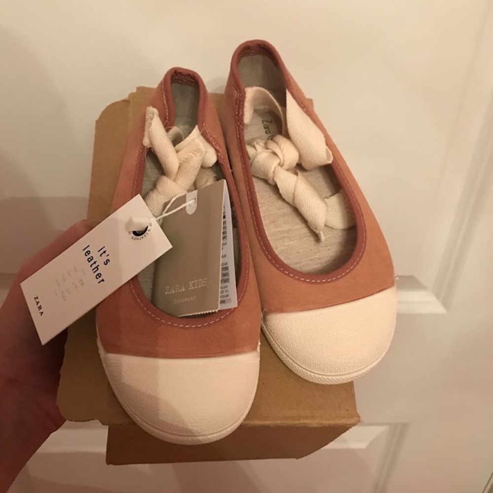 Zara leather shoes